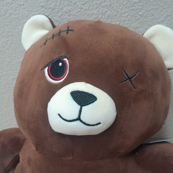 Brown Teddy Bear Kids Plush Toy NWT Size:OS  Seasonal Collection - Picture 7 of 8